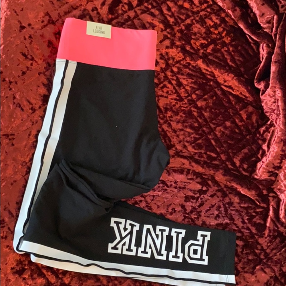 Pink yoga pants
